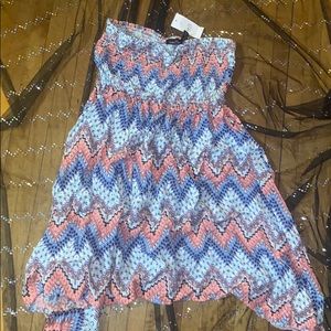 Strapless dress